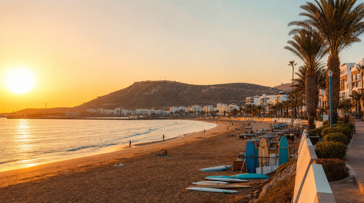 Vue de Agadir