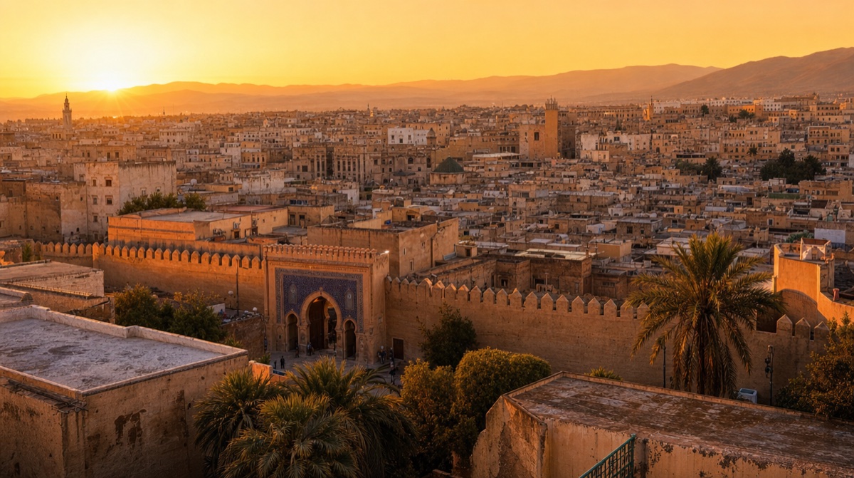 Vue de Fès