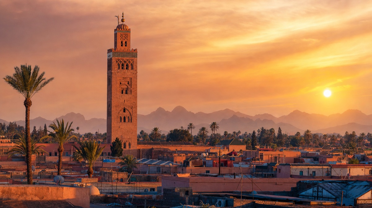 Vue de Marrakech